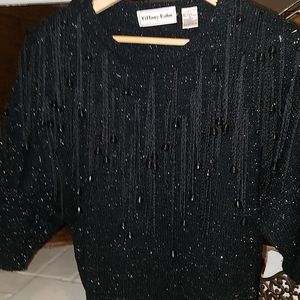 Vintage glitter sweater